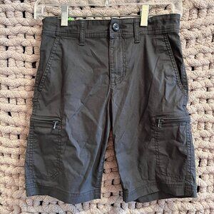 Urban Pipeline Grey Cargo Shorts Youth Size 10 NWOT